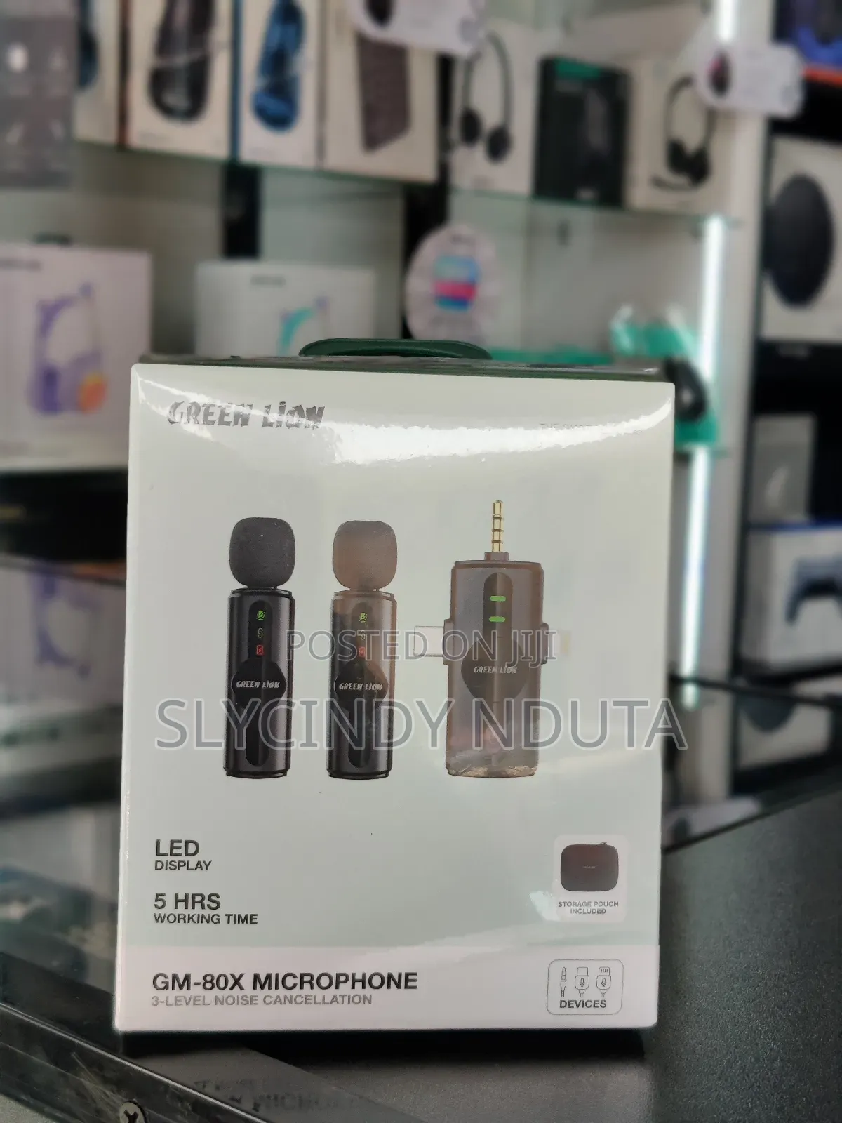 Green Lion Gm-80x Microphone 3-Level Nc