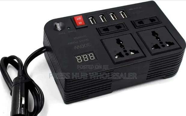 Bygd 300w Smart Car Power Inverter. - main view