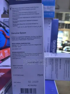 Epson Genuine Ink 108 Yellow C13t09c44a