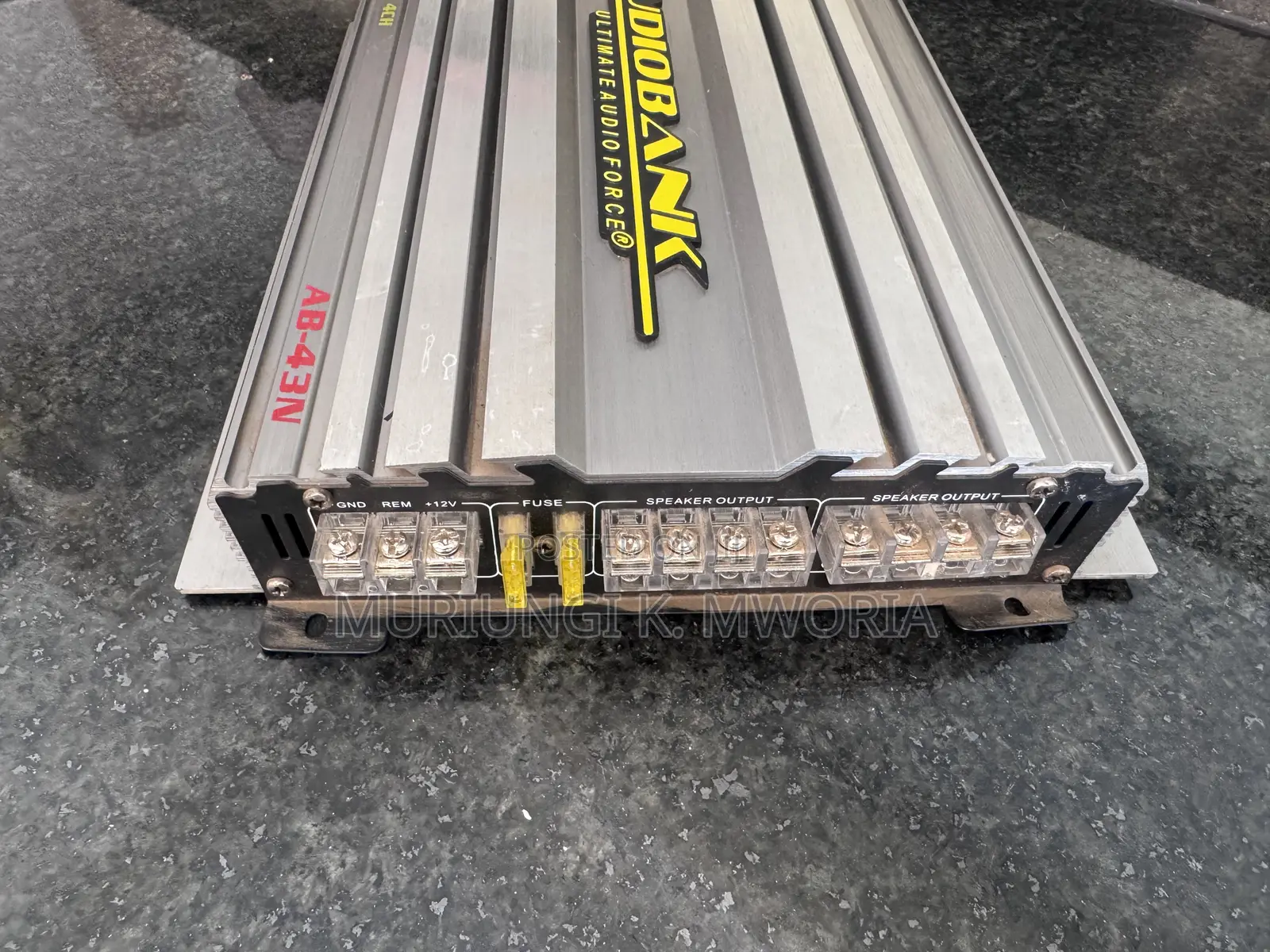 Audiobank 4 Channel 5000w Amplifier