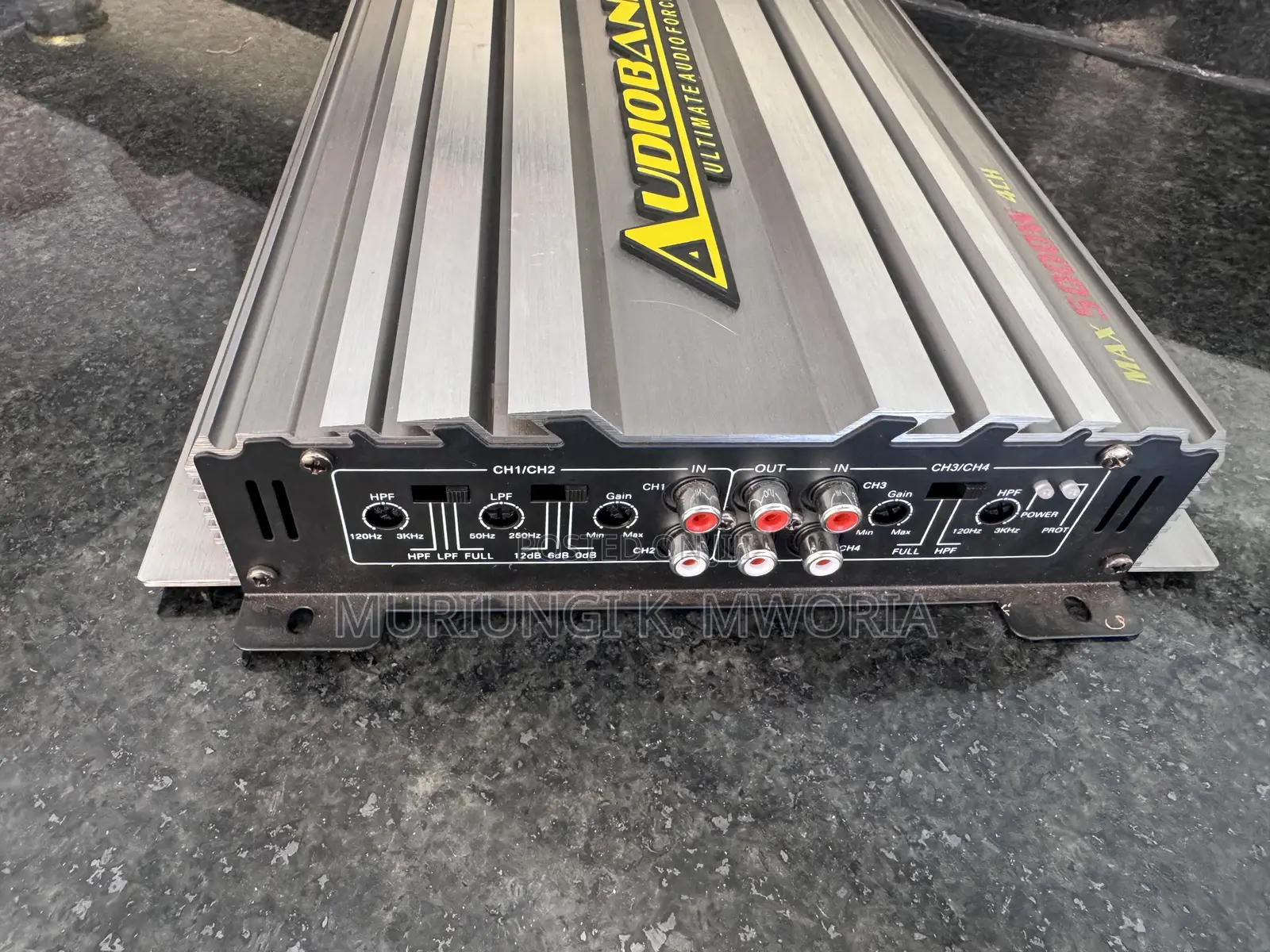 Audiobank 4 Channel 5000w Amplifier