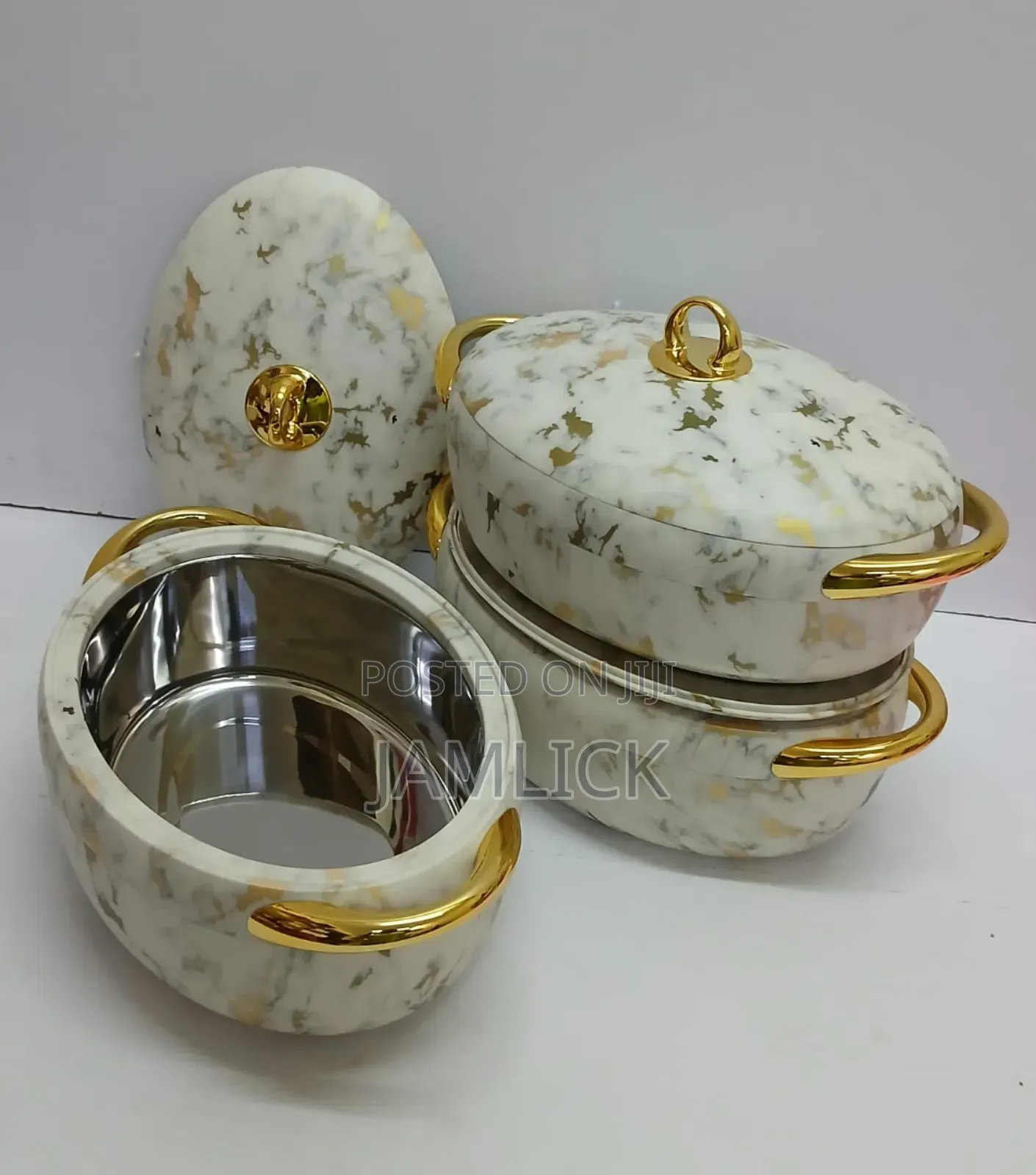Nordic Insulated Hotpots – Marble Effect –Bz