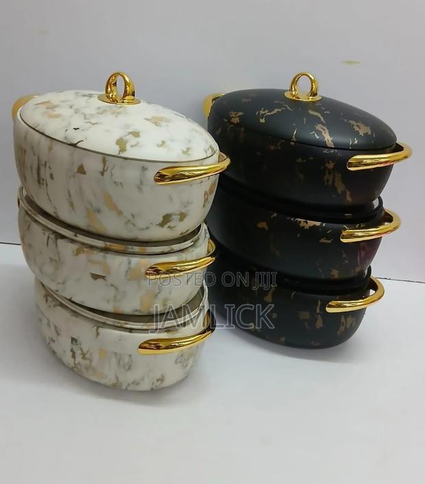 Nordic Insulated Hotpots – Marble Effect –Bz - thumbnail 2