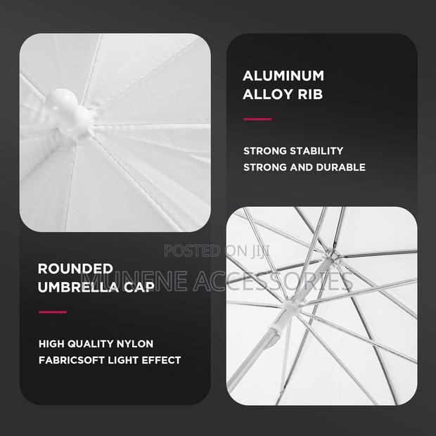 Photography Kit 43"/110cm Translucent Soft Umbrella Diffuser - thumbnail 4