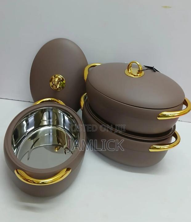 3pcs Luxury Forever Gold Hotpot Set –Bz - main view