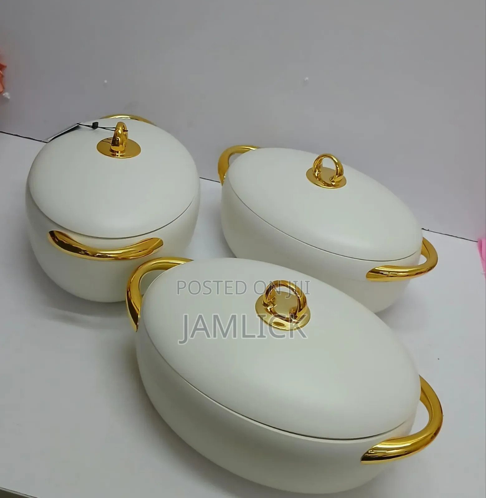 3pcs Luxury Forever Gold Hotpot Set –Bz