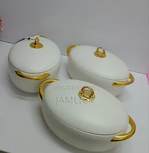 3pcs Luxury Forever Gold Hotpot Set –Bz