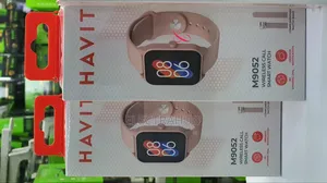 Havit M9052 Pink + Extra Strap Wireless Smartwatch