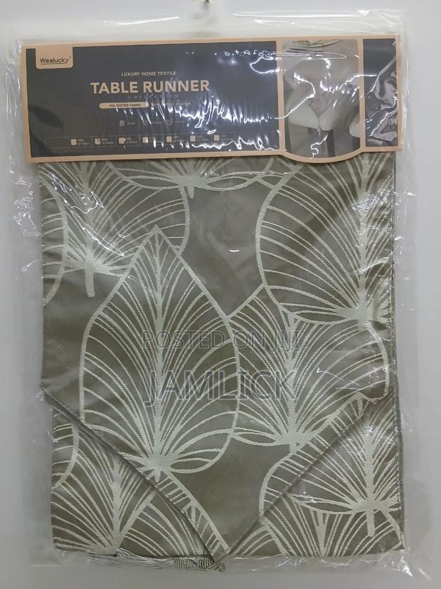Simple Elegant Rectangular Table Runner –Bz