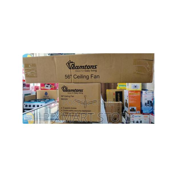 Ramtons 56-Inch Energy-Efficient Ceiling Fan – Quiet Durable