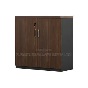 Storage Cabinets: 2-door Wooden Office Credenza Cabinet