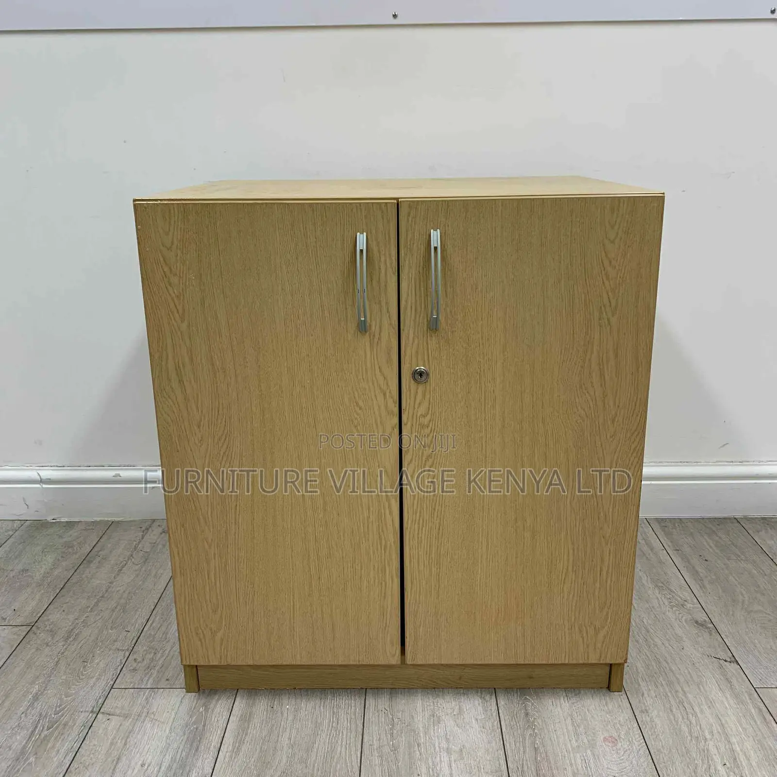 Storage Cabinets: 2-door Wooden Office Credenza Cabinet