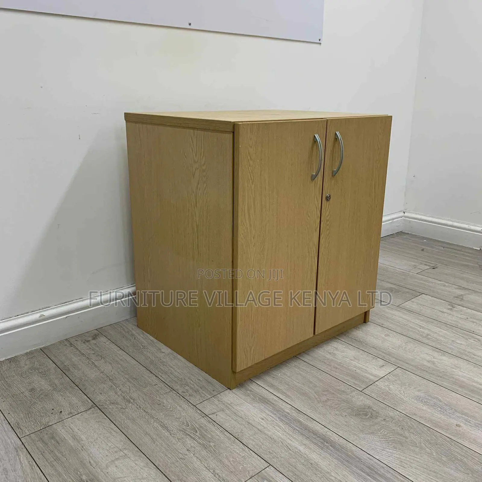 Storage Cabinets: 2-door Wooden Office Credenza Cabinet