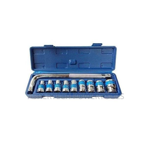 MLG Tools Box Spanner Socket Wrench Set - main view