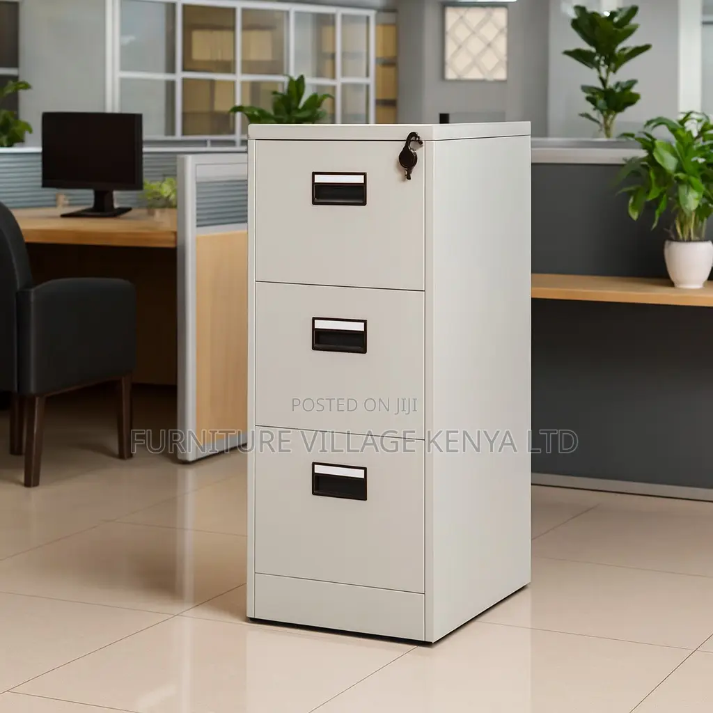 Office Cabinets: 3-drawers Steel Filing Cabinet