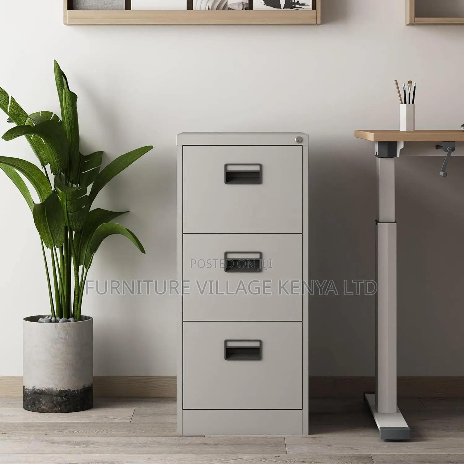 Office Cabinets: 3-drawers Steel Filing Cabinet