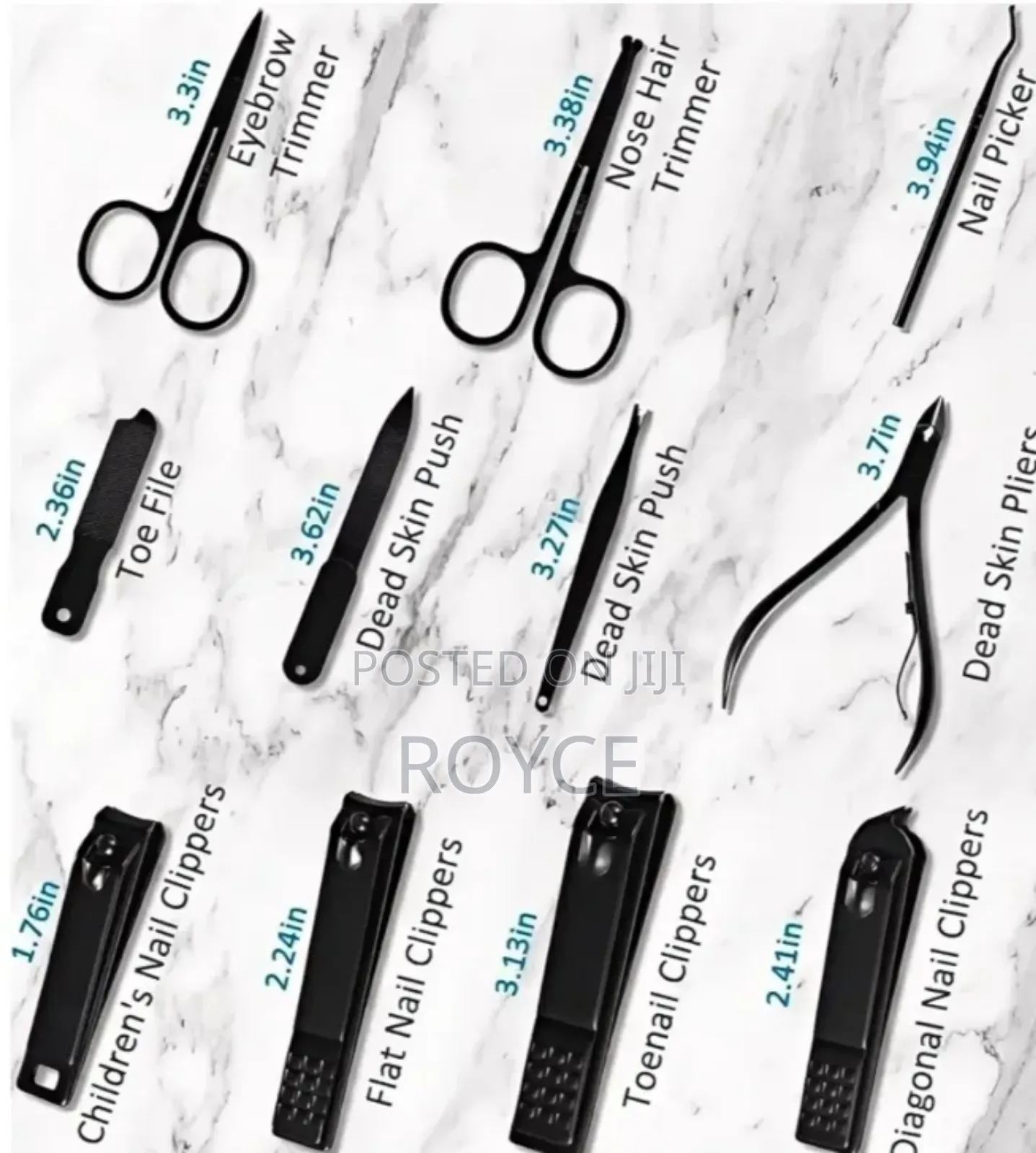 26pcs Grooming Nail Care Set