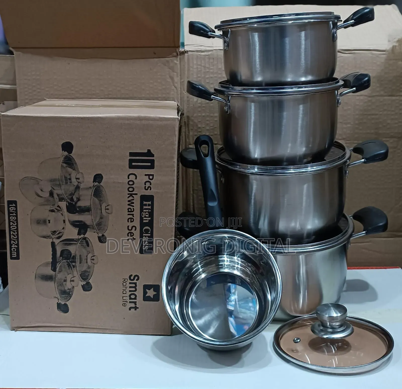 Jp 10 PCS Cookware Set