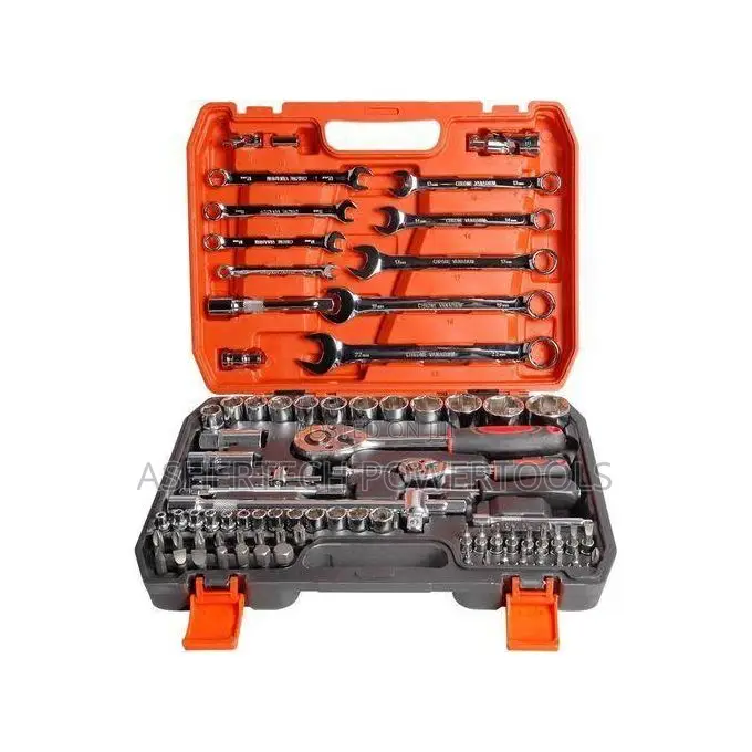 82 PCS Mechanic Socket Tool Kit Set