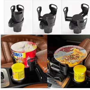 New in *Strong Durable Expandable Dual Slot Car Cup Holder