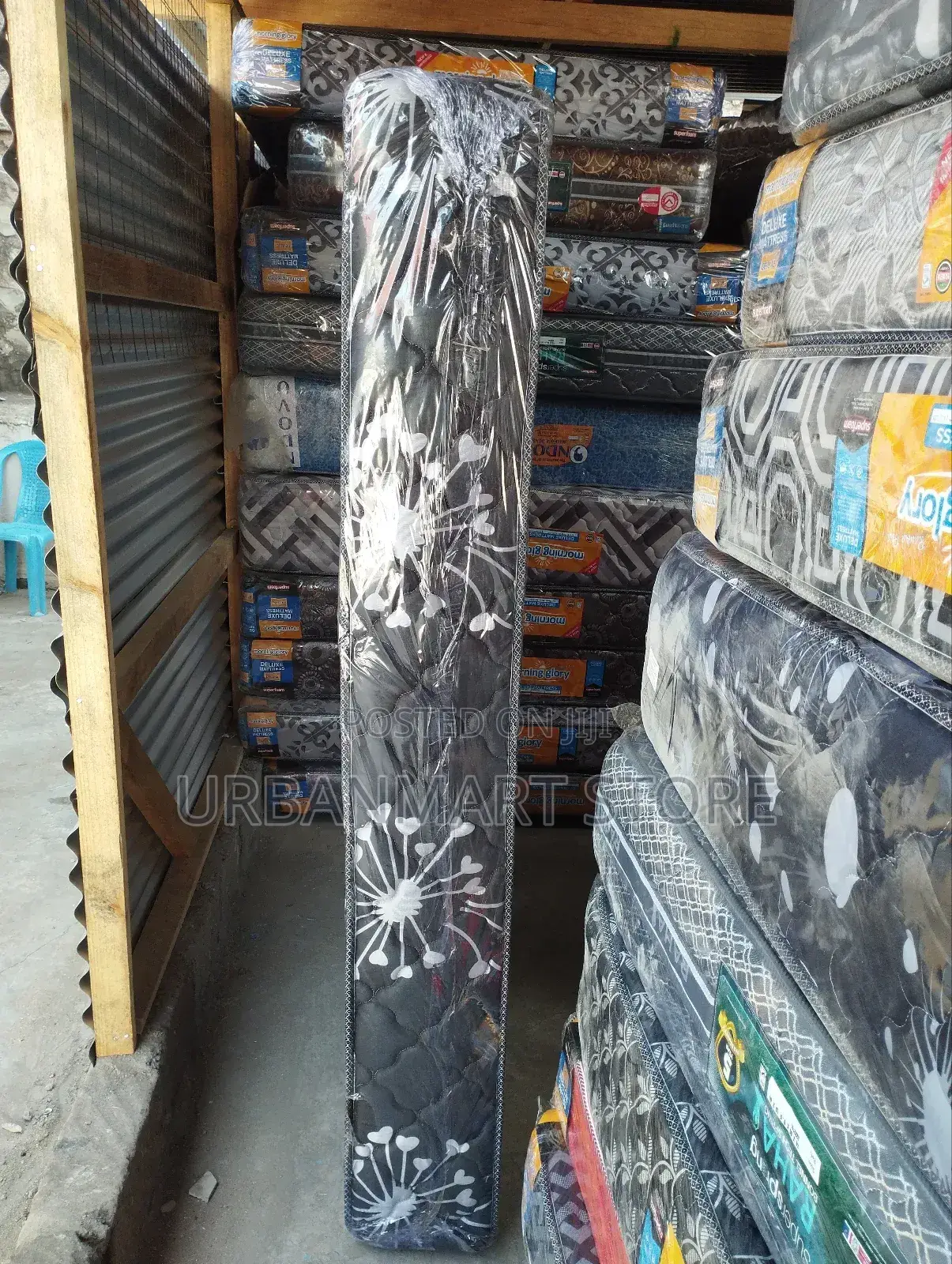 Morning Glory Mattress 6x6, 10" Quilted Top, High Quality