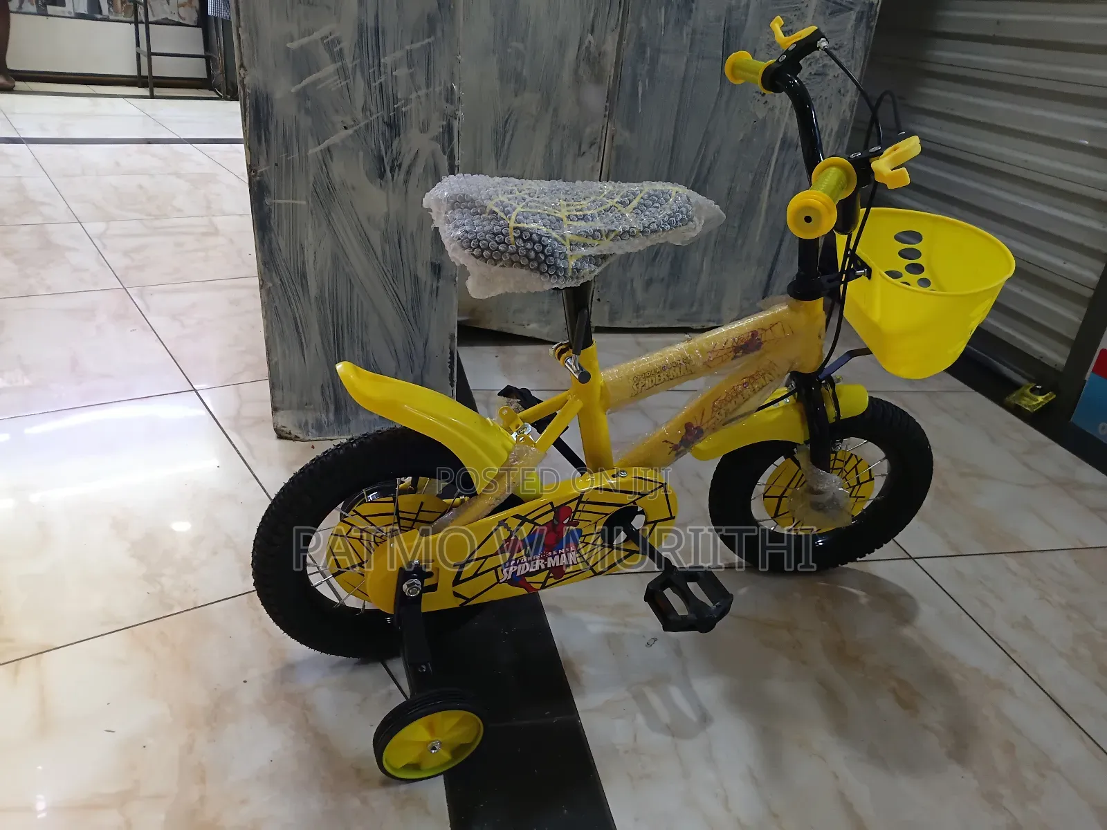 Bicycle Size 12 With Support Wheels