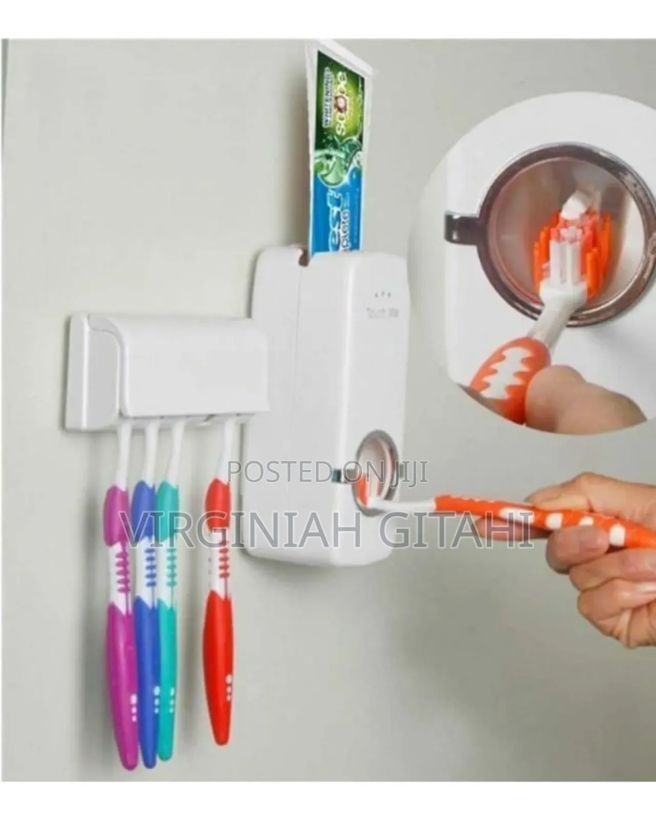 Classic Touch Me Toothpaste Dispenser