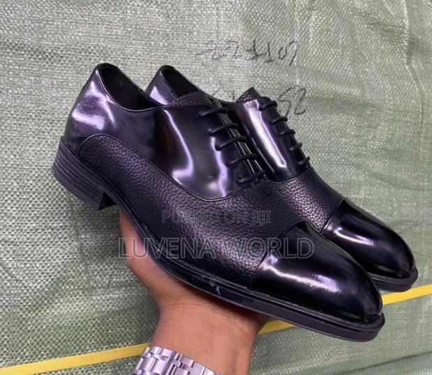 Black Smart John Leather - main view