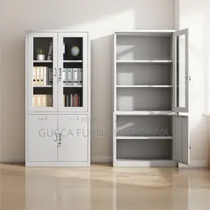Office Cabinets: 2-door Metallic Storage Cabinet