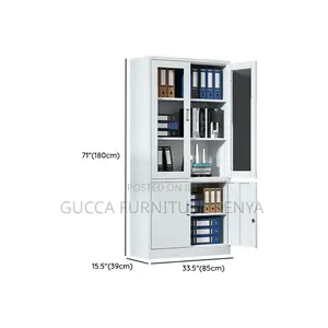 Office Cabinets: 2-door Metallic Storage Cabinet