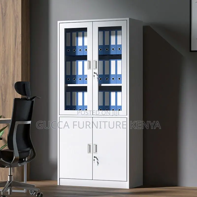 Office Cabinets: 2-door Metallic Storage Cabinet