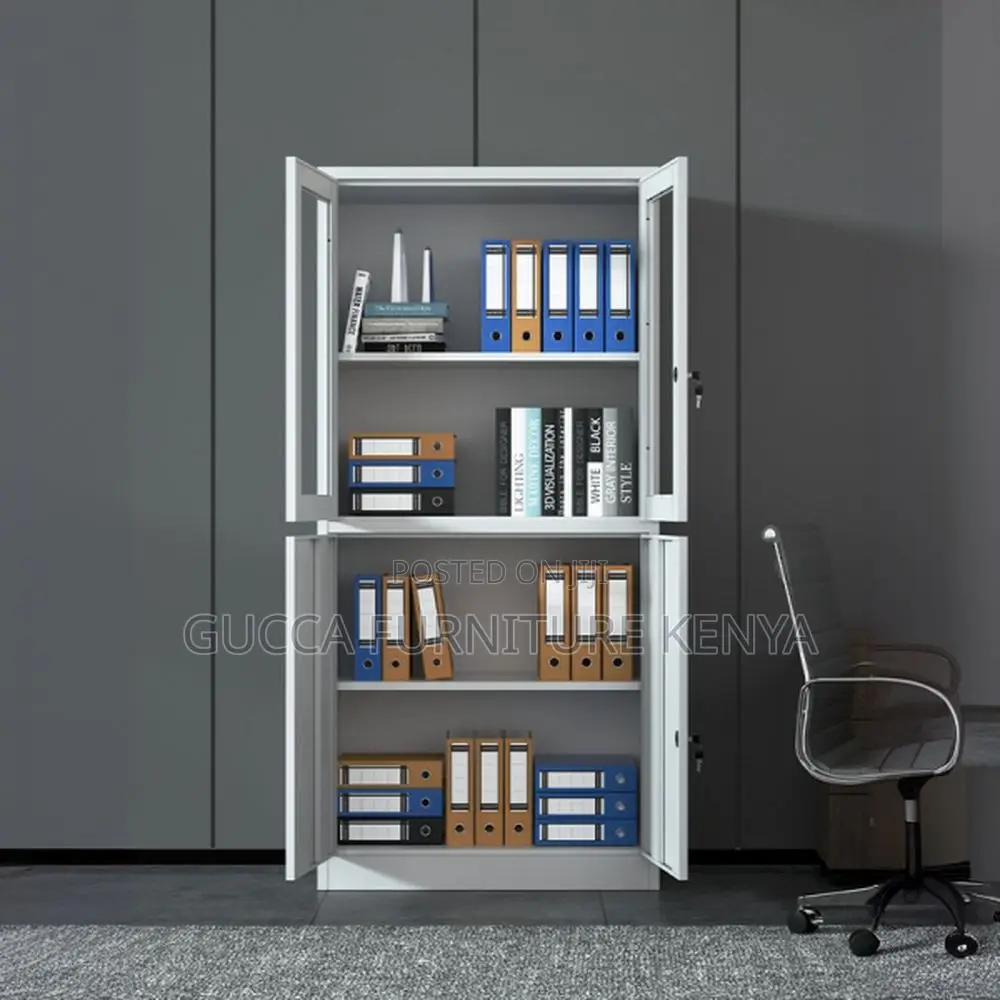 Office Cabinets: 2-door Metallic Storage Cabinet