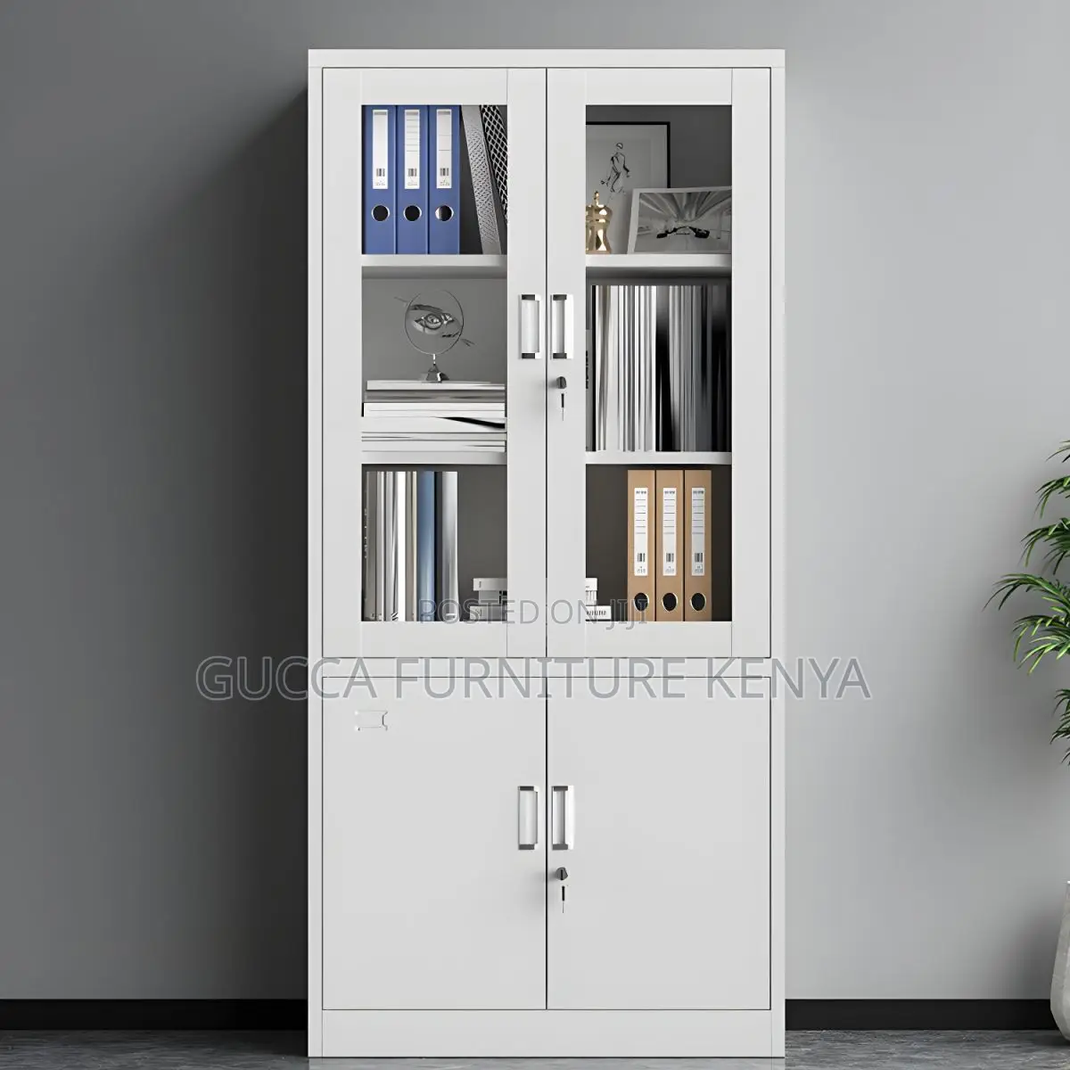 Office Cabinets: 2-door Metallic Storage Cabinet