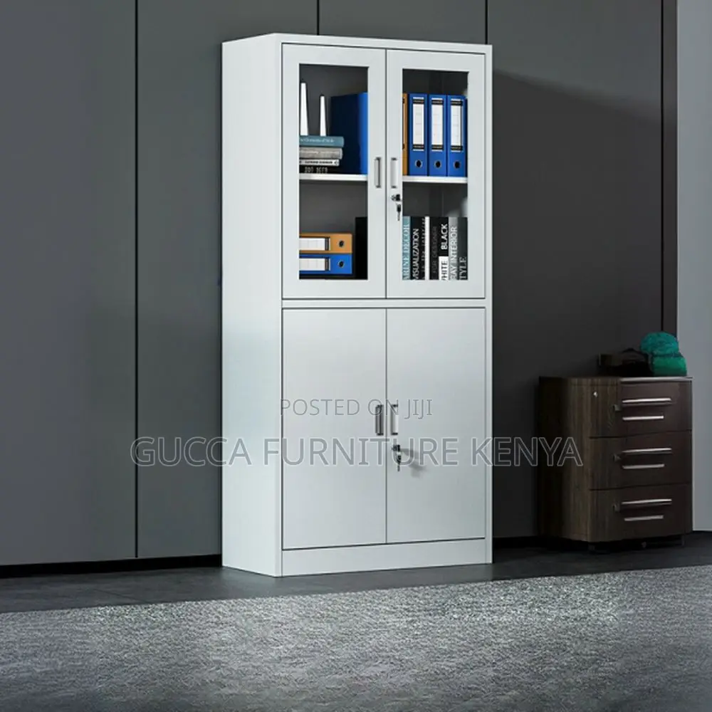Office Cabinets: 2-door Metallic Storage Cabinet