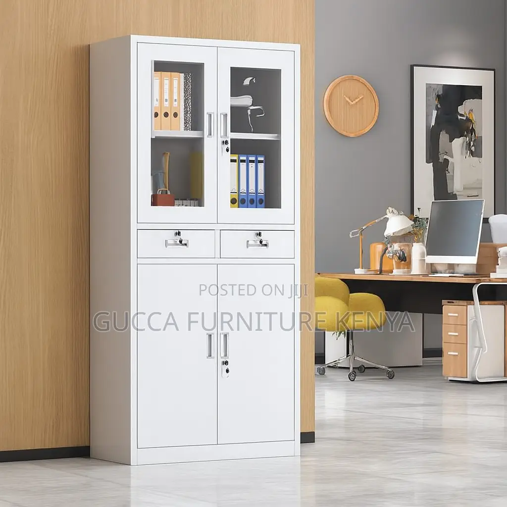 Office Cabinets: 2-door Metallic Storage Cabinet