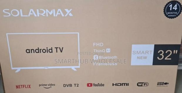 Solarmax 32 Inches Smart Frameless Tv - thumbnail 3