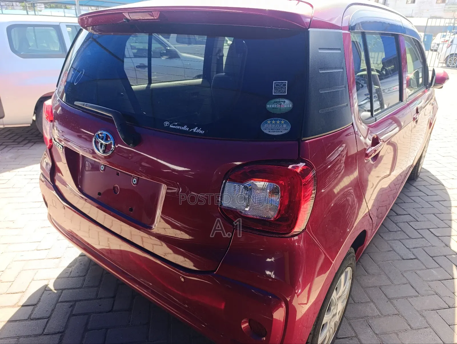 Toyota Passo 2019 Red