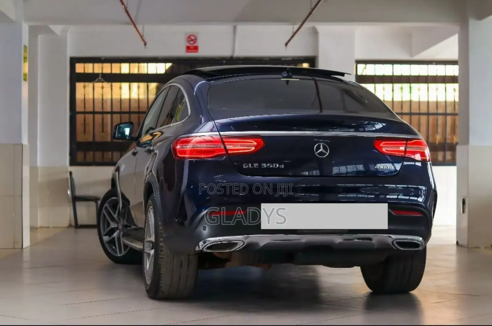 Mercedes-Benz GLE-Class 2018 Blue