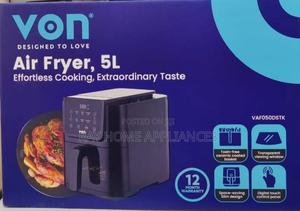 Digital Slim Design Air Fryer Von 5litres - main view