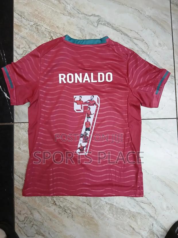 Ronaldo Special Portugal World Cup Jersey for Kids - main view