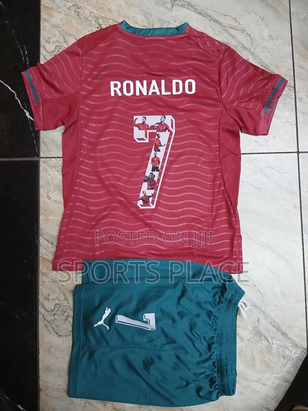 Ronaldo Special Portugal World Cup Jersey for Kids - thumbnail 3