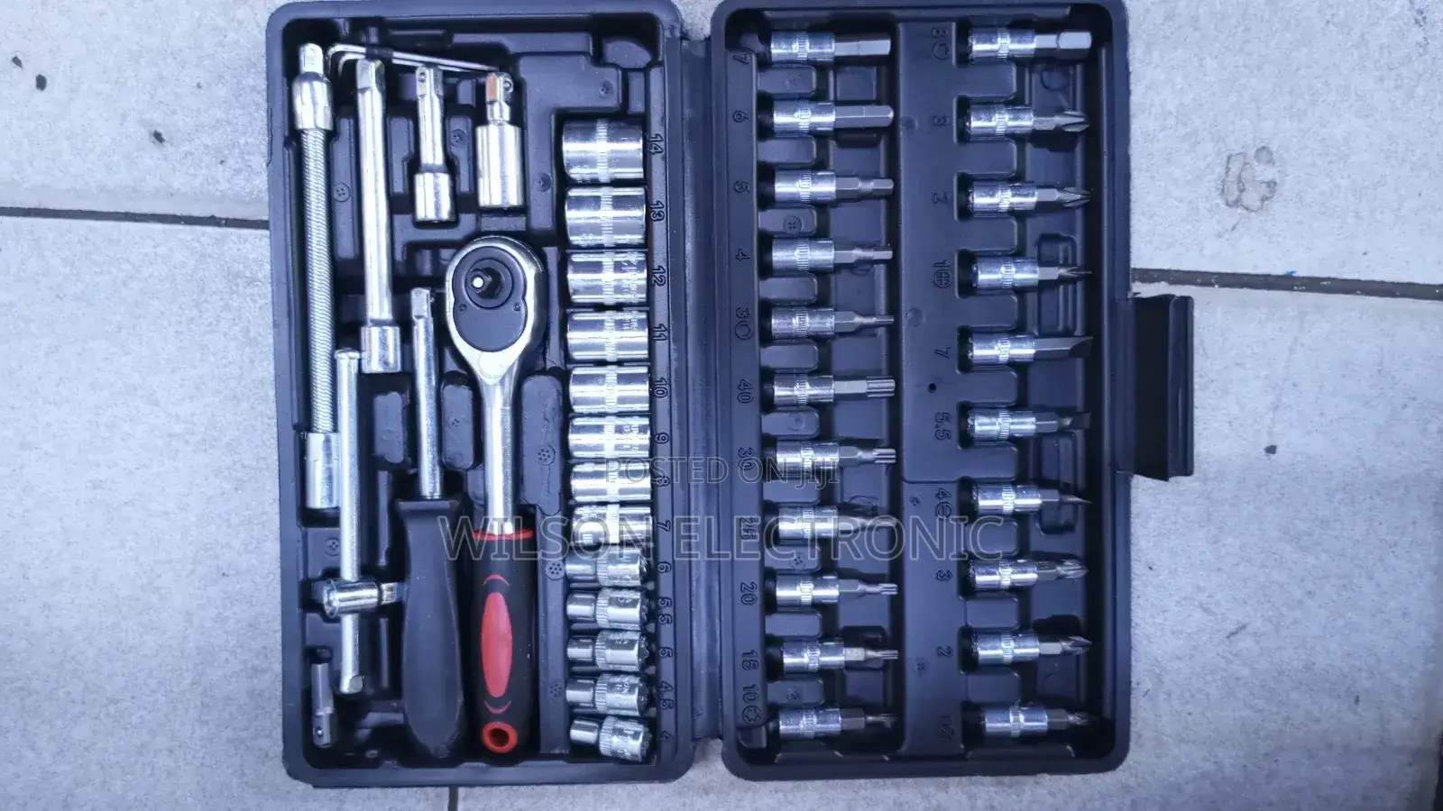 46pc Socket Wrench Set.