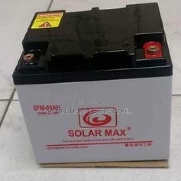 Solarmax 80ah Solar Battery Free Maintenance Dry Cell - main view