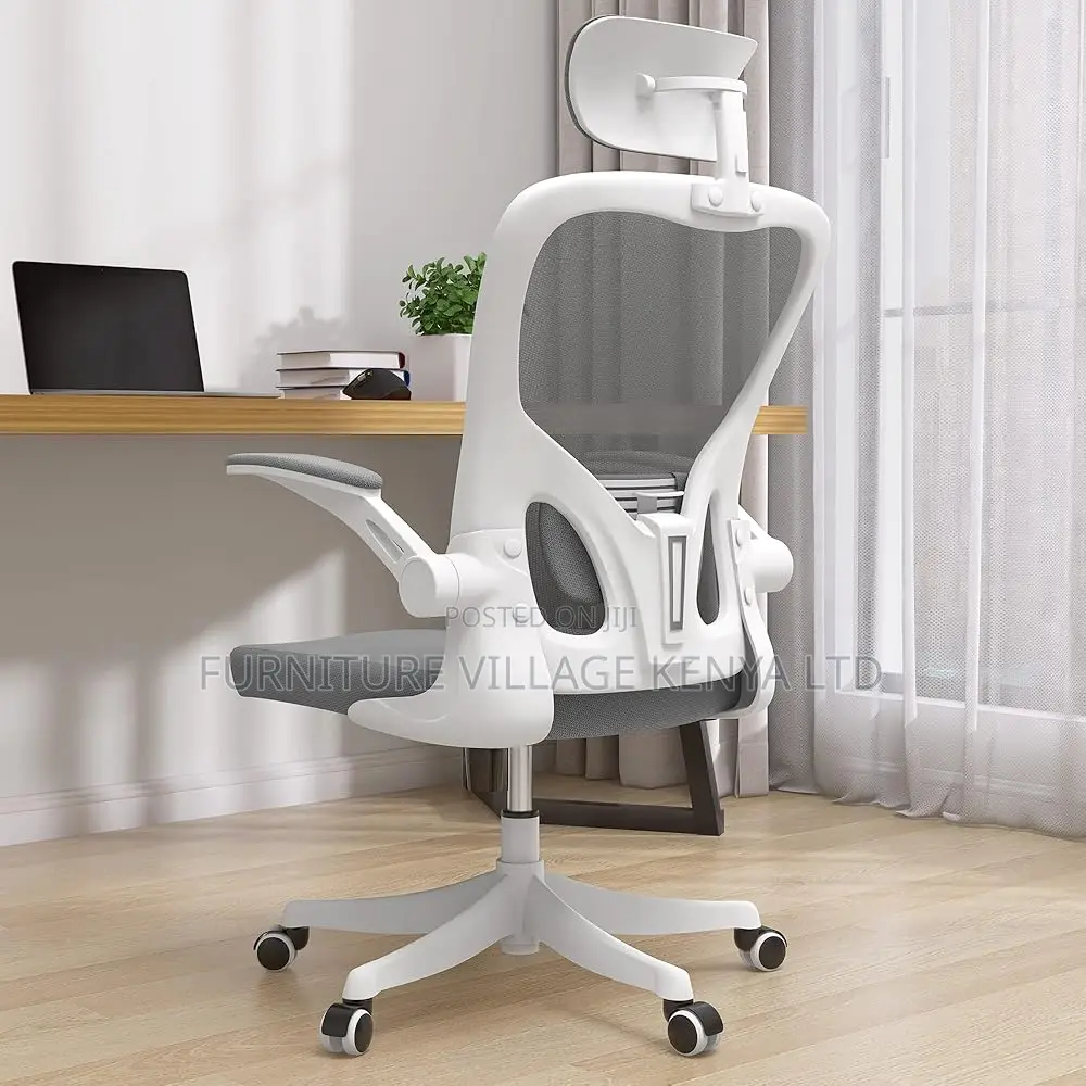 Office Chairs - Orthopedic Office Seat In White