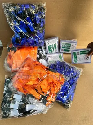 Name Holders::Cases##Lanyards for Cards.