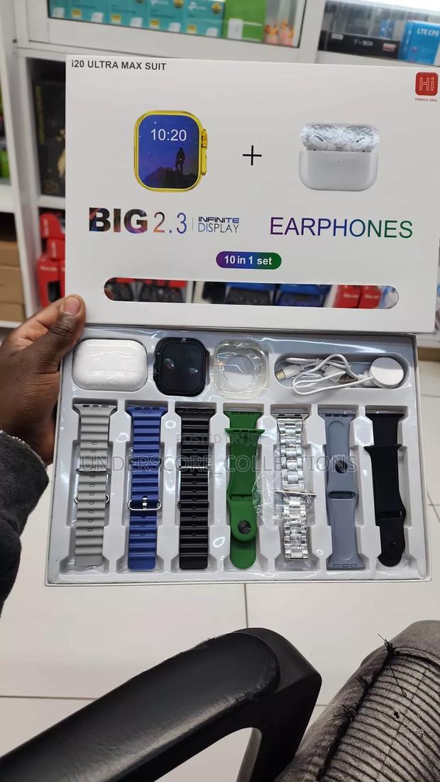 I20 Ultra Max Suit Smartwatch - thumbnail 2