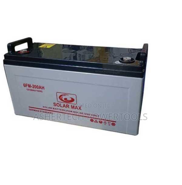 Solarmax 200 Ah Deep Cycle Solar Gel Bettery