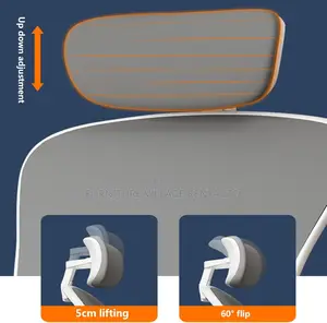 Office Chairs - Orthopedic Office Seat In White