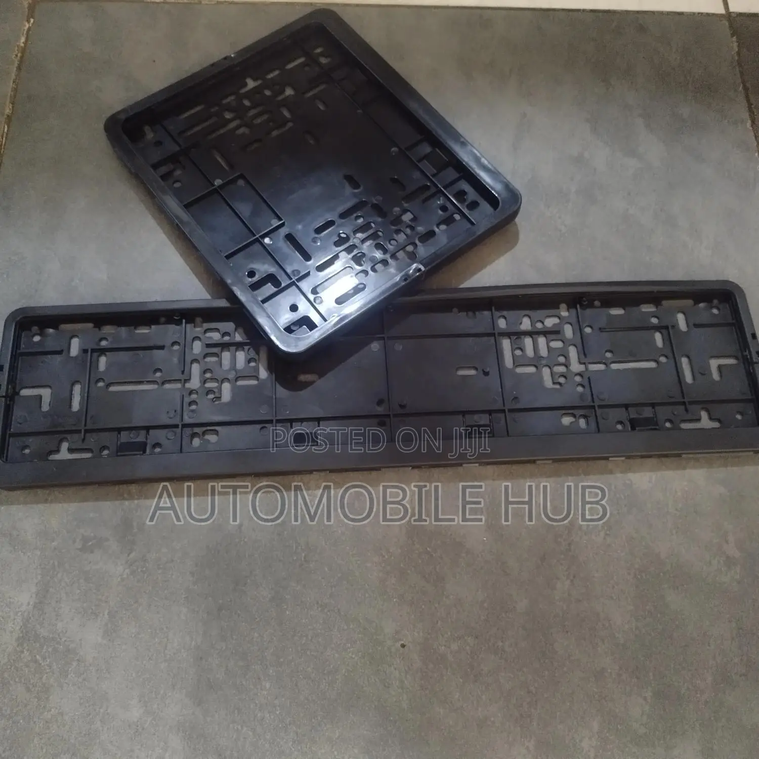 Plastic Number Plate Holders- Plastic New Model
