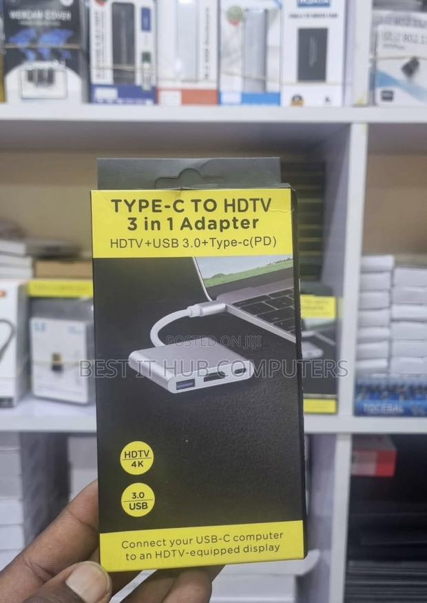Type C to HDTV 3 in 1